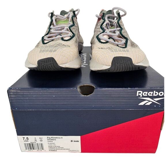 Reebok Zig Kinetica II Women's Shoes Size 7.5 - Picture 2 of 16